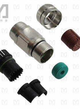 1620006【CONN RCPT HSG MALE 17POS INLINE】