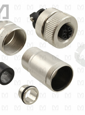 1507777【CONN RCPT FMALE 5POS GOLD SCREW】