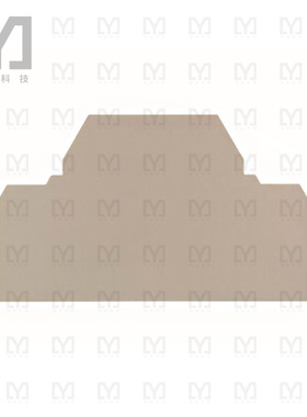 1924910000【CONN TERM BLK END PLATE BEIGE】