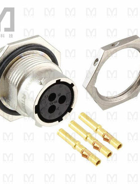 RT07123SNH-K【CONN RCPT FMALE 3POS GOLD CRIMP】