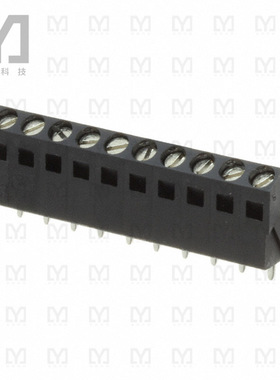 2-796689-0【TERM BLOCK 20POS 35DEG 5MM PCB】