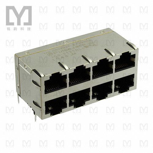 JC0-0132NL【CONN MAGJACK 12PORT 1000 BASE-T】