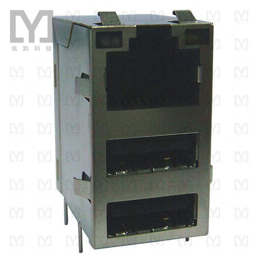 ARJU31B-MCSO-A-AD-EMU2【CONN MAGJACK 3PORT 1000 BASE-TX】