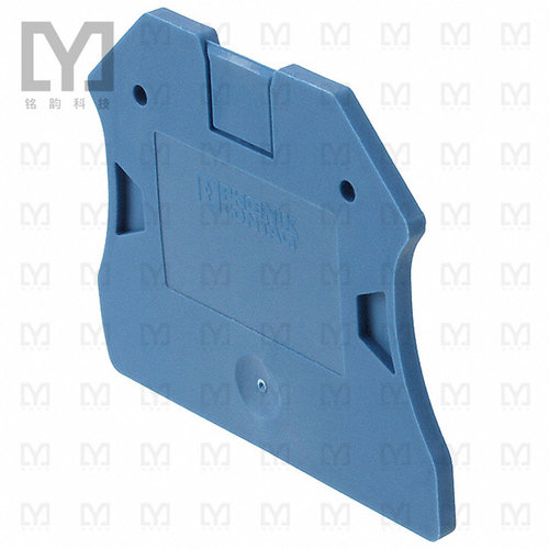 3047235【CONN TERM BLK END PLATE BLUE】