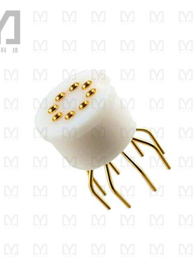 3-1437508-6【CONN TRANSIST TO-5 8POS GOLD】