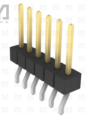 GBC06SGSN-M89【CONN HEADER SMD R/A 6POS 2.54MM】