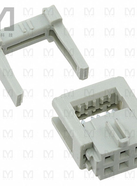 09185065813【CONN RCPT 6POS IDC 26-28AWG GOLD】