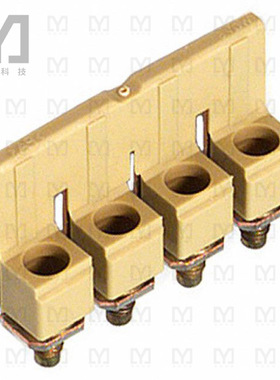 1054860000【JUMPER TERM BLK 4POS SCREW-IN】