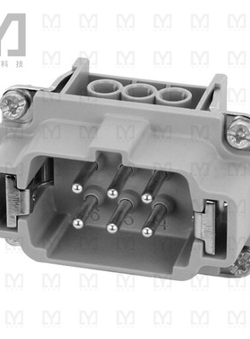 C146 10A006 102 1【INSERT MALE 6POS+1GND SCREW】