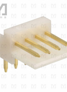 176153-4【CONN HEADER R/A 4POS 2.5MM】