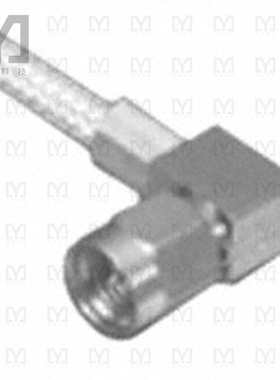 1052098-1【CONN SMA PLUG R/A 50 OHM SOLDER】