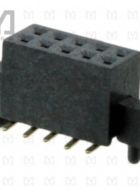 M50-4300545【CONN RCPT 10POS 0.05 GOLD SMD】