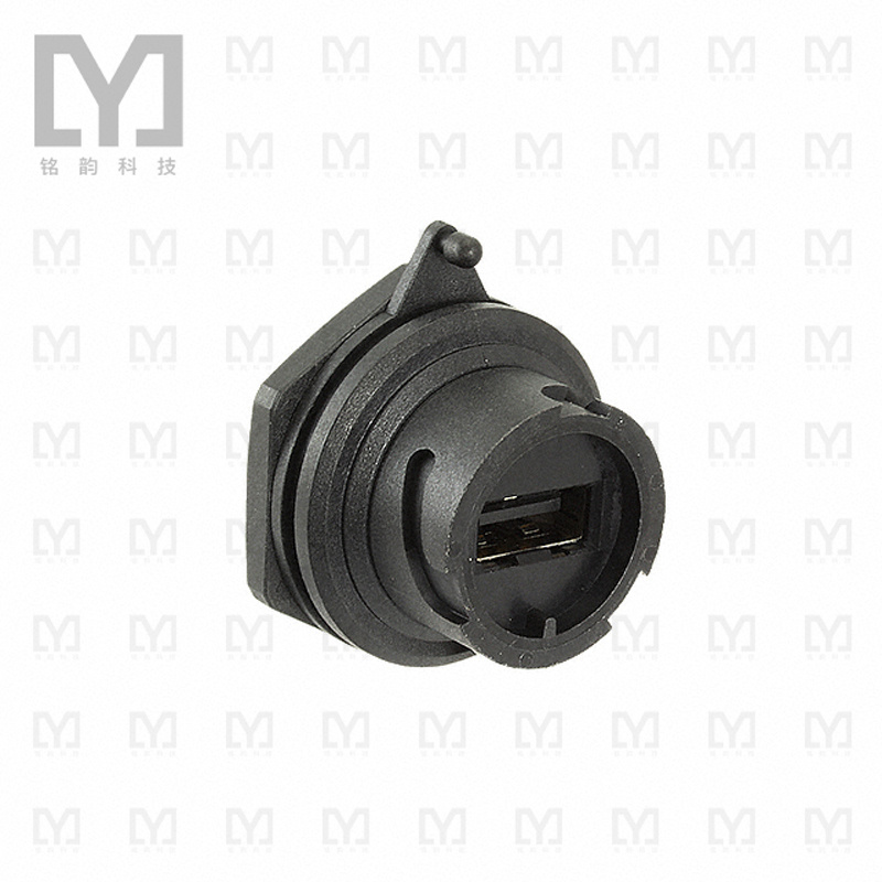 690-W04-260-014【CONN RCP USB1.0 TYPEA 4P PNL MNT】