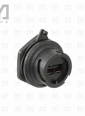 690-W04-260-014【CONN RCP USB1.0 TYPEA 4P PNL MNT】