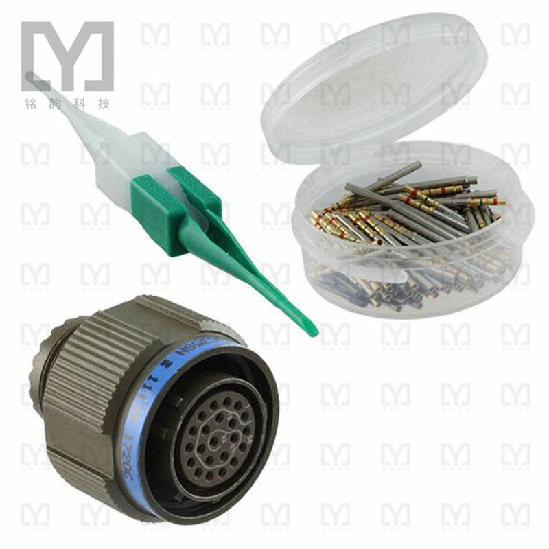 D38999/26WC35SN【CONN PLUG FMALE 22POS GOLD CRIMP】