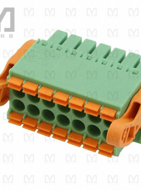1790535【TERM BLOCK PLUG 14POS STR 3.5MM】