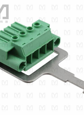 1778191【TERM BLOCK PLUG 4POS STR 7.62MM】