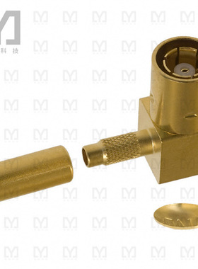 414002-1【CONN SMB PLUG R/A 50 OHM SOLDER】