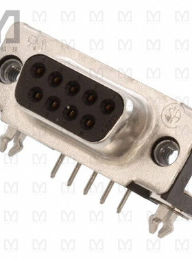 5788796-1【CONN D-SUB RCPT 9POS R/A SOLDER】