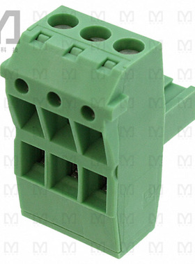 1853023【TERM BLOCK PLUG 3POS STR 5.08MM】