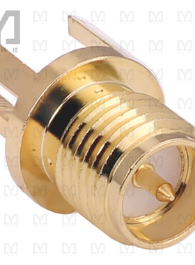 CONREVSMA003.062-G【CONN RPSMA RCPT STR 50OHM EDGEMT】