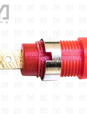 BU-P72913-2【CONN BANANA JACK SOLDER RED】