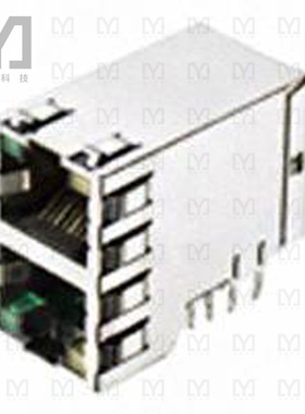 1888652-1【CONN MOD JACK 8P8C R/A SHIELDED】