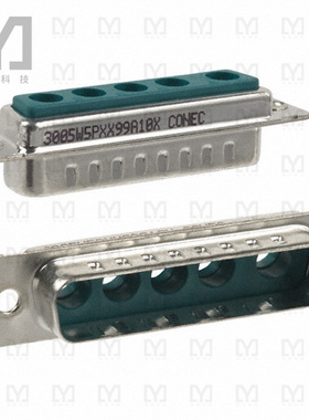3005W5PXX99A10X【CONN D-SUB HOUSING PLUG 5POS】