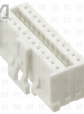 624024213322【CONN FEM HSING 24POS 2MM DL ROW】