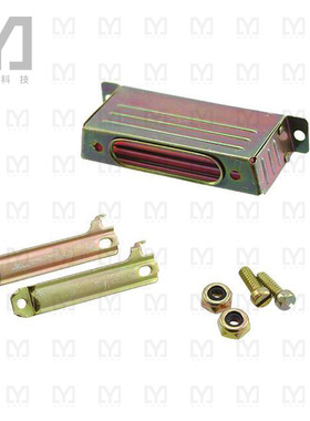 DC24660【CONN BACKSHELL 37POS 180DEG SHLD】