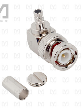 112599【CONN BNC PLUG R/A 50 OHM SOLDER】