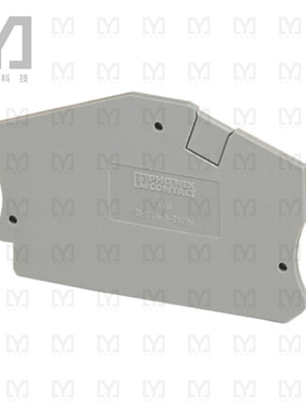 3038202【CONN TERM BLK END PLATE GRAY】