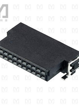 M55-6102042R【CONN RCPT 20P 0.05 GOLD SMD R/A】