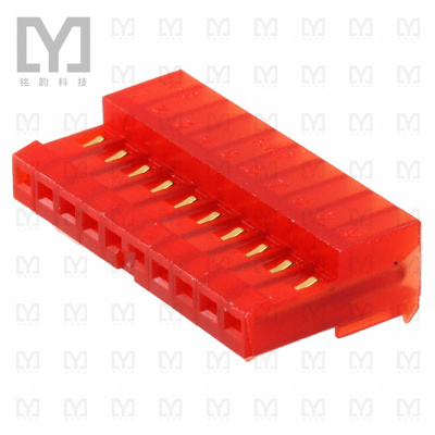 4-641190-0【CONN RCPT 10POS IDC 22AWG GOLD】
