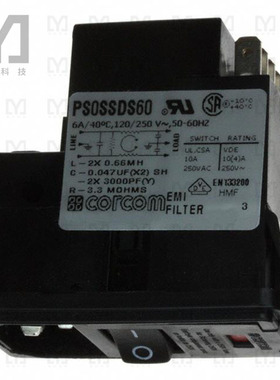 PS0SSDS60【PWR ENT MOD RCPT IEC320-C14 PNL】