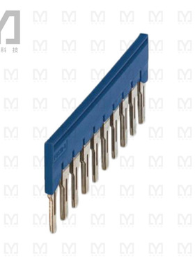 3032606【JUMPER TERM BLK 10POS FLAT PIN】