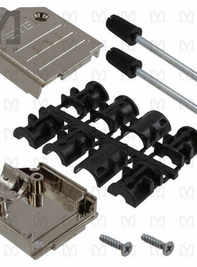 2198617-9【CONN BACKSHELL 9POS 180DEG SHLD】