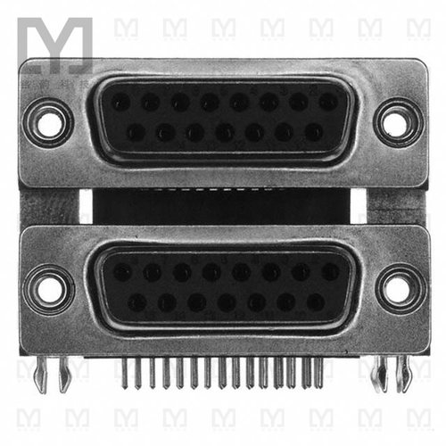189-015-513R491【CONN D-SUB RCPT 15POS R/A SLDR】