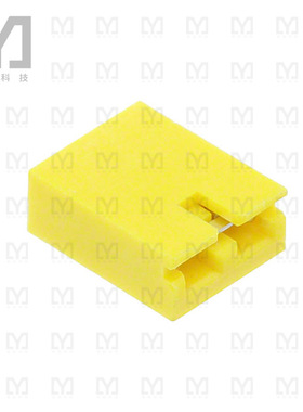 390088-5【YELLOW HSG WITH 30AU CONTACT】