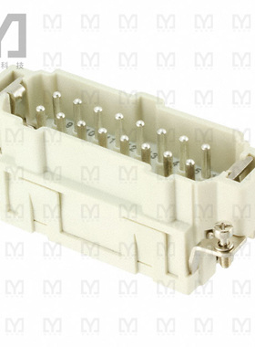 0936010259【16P + PE MALE INSERT 16A 500V/UL】