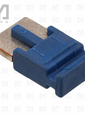 2966812【JUMPER TERM BLK 2POS FLAT PIN】