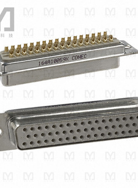 164A10059X【CONN D-SUB RCPT 50P SLDR CUP】