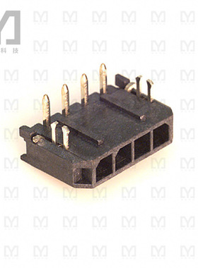 0436500404【CONN HEADER R/A 4POS 3MM】