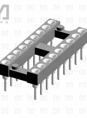 110-87-318-41-001101【CONN IC DIP SOCKET 18POS GOLD】