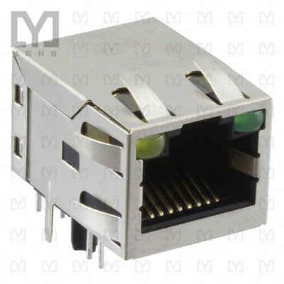 JXD1-0025NL【CONN MAGJACK 1PORT 1000 BASE-T】