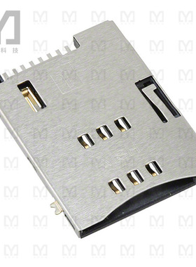 0475530001【CONN SIM CARD PUSH-PUSH R/A SMD】