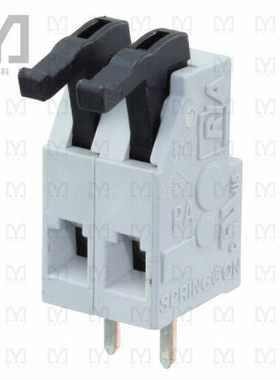 AST0250204【TERM BLK 2POS SIDE ENTRY 5MM PCB】