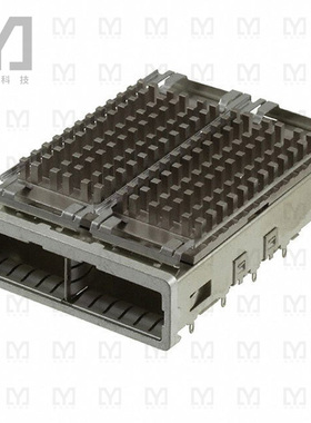 2227103-2【CONN ZQSFP+ CAGE 1X2 W/HSINK R/A】