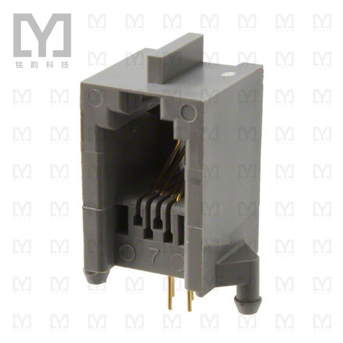 66010-004LF【CONN MOD JACK 4P4C R/A UNSHLD】