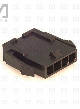 0436400400【CONN PLUG 4POS 3MM SGL PANEL MNT】